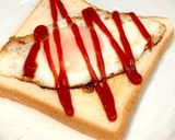 簡単☆5分で♬ケチャマヨ目玉焼きトースト作り方6写真