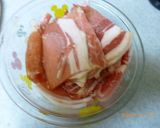 豚肉の梅照り焼き作り方1写真