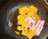 かぼちゃとベーコンのチーズ焼き作り方3写真