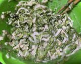 レタス消費に！チーズレタスチヂミ作り方1写真
