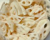 蓮根☆ツナ☆トマトパスタ作り方1写真