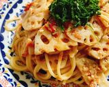 蓮根☆ツナ☆トマトパスタ作り方9写真