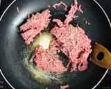 簡単!すき焼きミートローフ風落とし卵作り方1写真