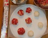 子供も喜ぶ♥️牛肉巻き手毬寿司チーズのせ作り方4写真
