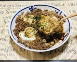 簡単!すき焼きミートローフ風落とし卵作り方5写真