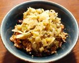キャベツのザワークラウト＆しらす丼作り方2写真