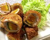 超簡単なのに美味♡カボチャ入りとんかつ作り方5写真
