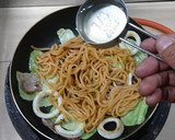 我が家のソース焼きそば作り方8写真