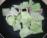 我が家のソース焼きそば作り方7写真