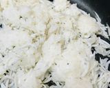 ガーリックしらすごはん作り方1写真