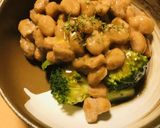 毎日の納豆●ブロッコリー＆ドレッシング作り方1写真
