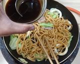 我が家のソース焼きそば作り方10写真