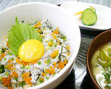 ★今が旬♪しっとり＾＾しらす丼ランチ★作り方3写真