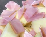 りんごとハムチーズのマヨサラダ作り方2写真