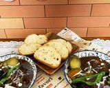圧力鍋で柔らか♡牛スネ肉の煮込みステーキ作り方11写真