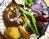 圧力鍋で柔らか♡牛スネ肉の煮込みステーキ作り方12写真