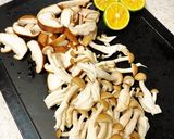 ぶり焼き♪きのこのおろしソースのせ作り方3写真