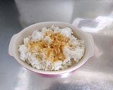 リゾット風牛乳茶漬け(~‾▿‾)~作り方2写真