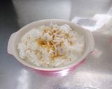 リゾット風牛乳茶漬け(~‾▿‾)~作り方3写真