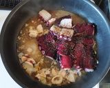 セロリ葉と蛸の炒めもの作り方3写真