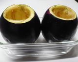 丸なすのチーズ焼作り方1写真