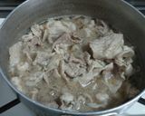 豚こま・大根の煮物♪ごまたっぷり入れて！作り方3写真