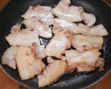 春キャベツと豚カルビの🤭ピリ辛うま塩炒め作り方5写真