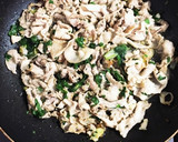 小松菜と豚肉のネギ塩炒め作り方3写真