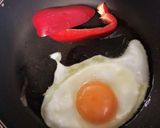 フライドエッグチキンカツエアーオーブンで作り方2写真