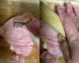 フライドエッグチキンカツエアーオーブンで作り方3写真