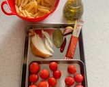 冷凍トマトのペンネアラビアータ作り方1写真