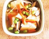 木綿豆腐とキノコのあんかけ作り方3写真