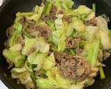 牛肉とニンニクの芽のオイスター炒め作り方4写真
