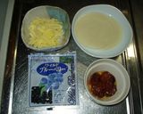 パリパリ食感★ブルーベリーのおやつピザ作り方1写真