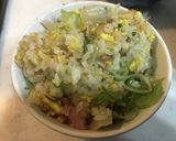 10分で作るベーコンレタスチャーハン作り方11写真