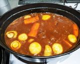 ⅲSTAUB鍋 でビーフシチュー作り方8写真