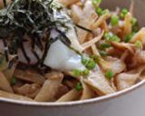 豚ごぼうの味噌バターソテー作り方7写真