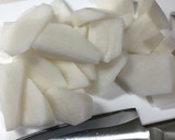 お大根と厚揚げの炊いたん作り方1写真