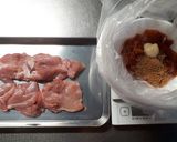 湯煎でやわらかジューシー！鶏のトマト煮作り方1写真