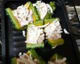 ゴーヤのツナマヨチーズ作り方2写真