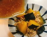 カボチャの鶏そぼろ煮 *☻*作り方8写真