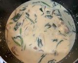 牡蠣と鶏肉とほうれん草のマカロニグラタン作り方7写真