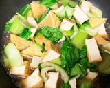 青梗菜と厚揚げの中華風うま煮作り方6写真