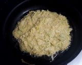 粉を使わないキャベツ多めのモダン焼き作り方4写真