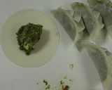 羽根つきパリパリ～厚揚げニラ餃子作り方3写真