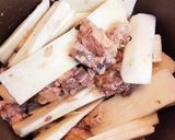 長芋とサバ缶のオイル煮作り方2写真
