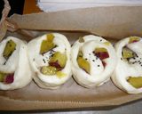 たっぷりクリーム☆ゴロゴロサツマイモパン作り方14写真
