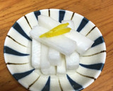 簡単酢で簡単に作れる柚子大根作り方3写真