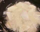 里芋の親芋で絶品☆お好み焼き風ほっこり揚作り方6写真