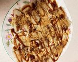 里芋の親芋で絶品☆お好み焼き風ほっこり揚作り方11写真